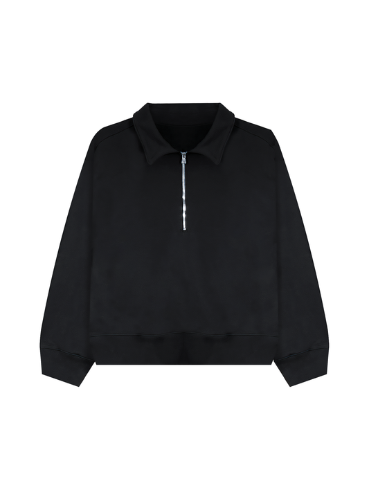 OVERSIZED HALF ZIP