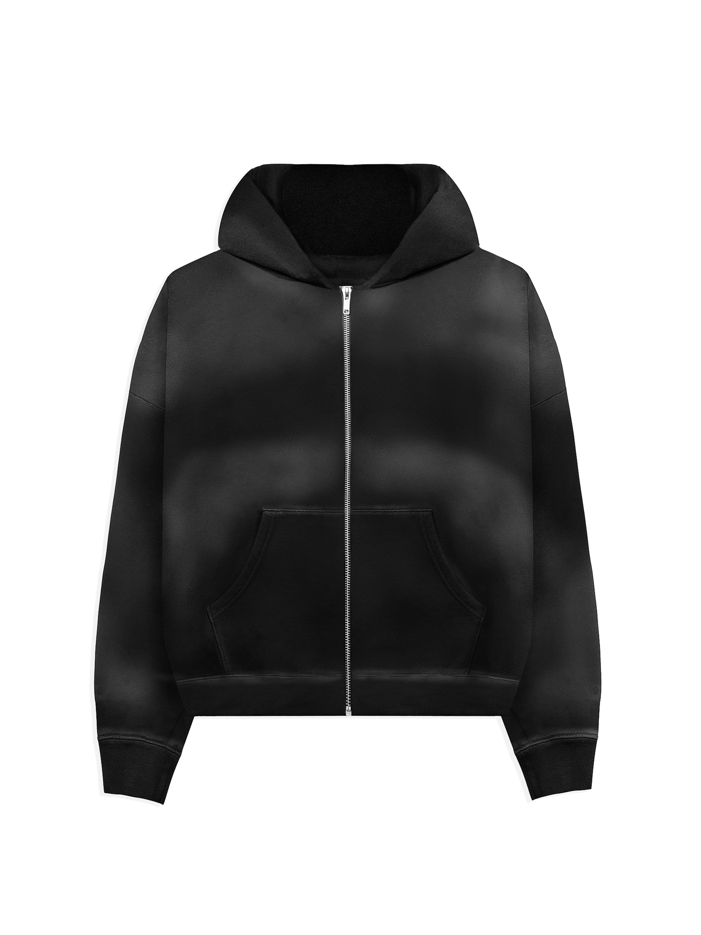CM8600  BLACK POTASSIUM ZIPPER HOODIE